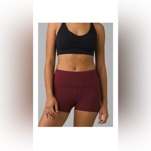PrAna Layna Short - Maroon color - Medium
